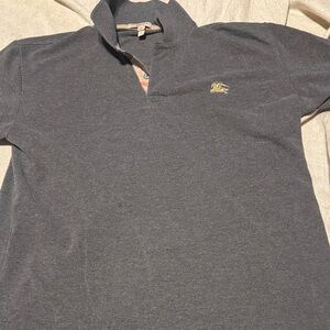 Men's Gray Polo Shirt BURBERRY BRIT